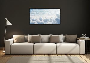 Fotografie imprimată pe sticlă Nori din aer