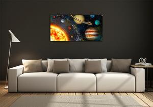 Tablou din Sticlă Sistem solar