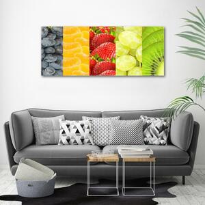 Tablou Printat Pe Sticlă fructe colorate