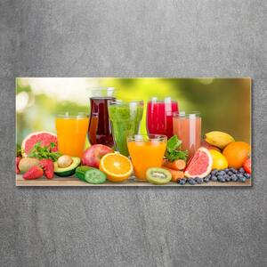 Tablou Printat Pe Sticlă sucuri de fructe
