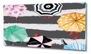 Fotografie imprimată pe sticlă umbrele colorate