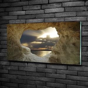 Imagine de sticlă Peștera de pe litoral