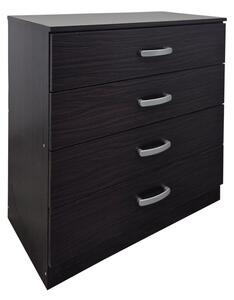 Dulap cu sertare, Athos, Wenge, 80x40x79 cm