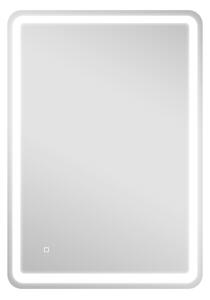 Kleankin Oglinda pentru Baie cu Lumini LED, 70x 4 x 100cm, Argintiu | Aosom Romania