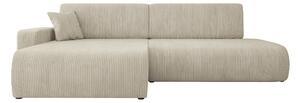 Colțar Doctral, Funcția de dormit, Spațiu de depozitare, 262x145x82cm, 106 kg, Picioare: Plastic
