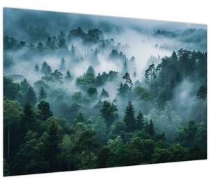 Tablou - Pădure în Ceață (90x60 cm)