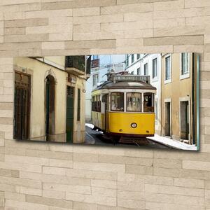 Tablou sticlă Stația de tramvai Lisabona