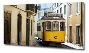 Tablou sticlă Stația de tramvai Lisabona