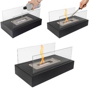 Bioșemineu de masă Kaminer 35x18x16,5 cm – Pentru casă și terasă