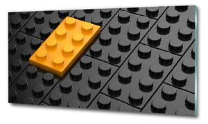 Tablou sticlă cărămizi Lego