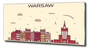 Tablou din Sticlă Varșovia, Polonia