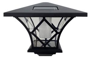 Lampă LED solară de exterior 3 în 1 LED/1,2V 200 mAh IP44 negru