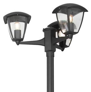 Lampă LED de exterior LUNA 3xE27/60W/230V IP44 Brilagi