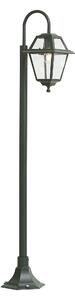 Felinar clasic de exterior verde închis 135cm IP44 - Berta