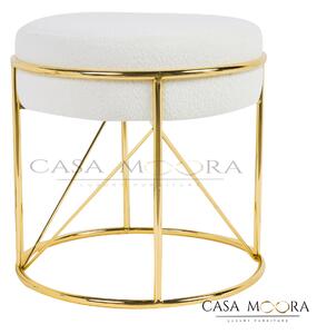TABURET BOUCLE GOLD