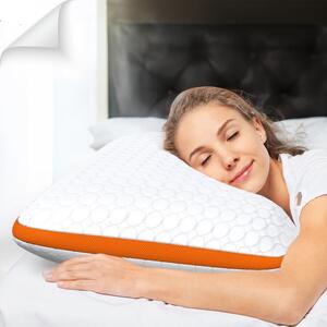 Perna Lux Memory Ortopedic 50x70 Cm Orange 1 bucata