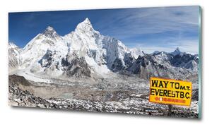 Imagine de sticlă muntele Everest