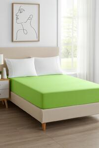 Cearceaf Cu Elastic Jersey Culoare - Verde 140x200, verde