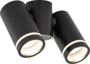 Spot JET SET 2xGU10/10W/230V negru