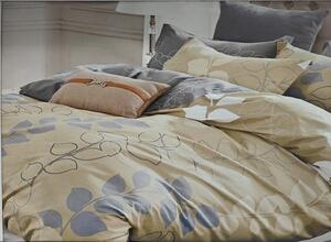 Lenjerie De Pat Dublu Premium, Bumbac 100%, 4 piese