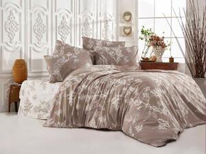 Lenjerie De Pat Dublu Premium, Bumbac 100%, 4 piese