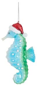 Ornament de Crăciun din sticlă Seahorse – Sass & Belle