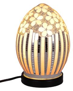 Lampa de masa Mozaic Flower h 21,5 cm