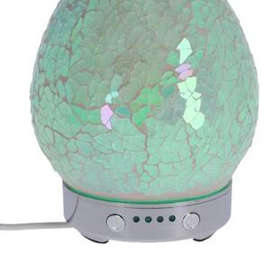 Lampa de masa cu difuzor aromaterapie Mozaic Bianco h 16 cm