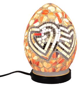 Lampa de masa Mozaic Cuore h 21,5 cm