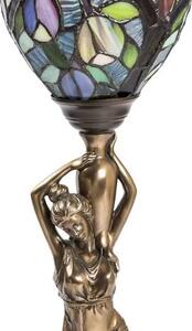 Lampa de masa Tiffany Amfora h 56 cm