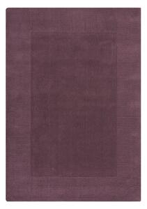 Covor violet handmade din lână 160x230 cm Border – Flair Rugs