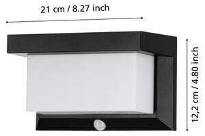Aplică LED solară cu senzor Eglo 48968 UTRERA LED/3,84W/3,7V IP44