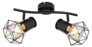 Globo 54017-2 - Lampă spot PRISKA 2xE27/40W/230V