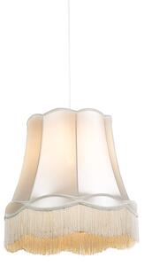 Lampă suspendată retro crem 45 cm - Granny