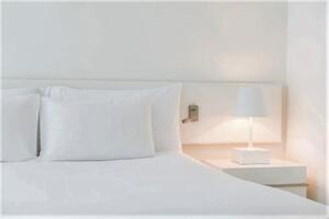 Husa pentru pilota Kotonia Home Hotel, Olandina, dimensiunea 180x200 cm (+/- 2%), 80% bumbac si 20% poliester alb