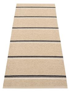 Covor tip traversă pentru interior și exterior bej 70x180 cm Olle Mud Beige – Pappelina