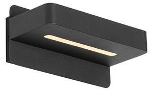 Aplică modernă neagră incluzând LED cu USB și întrerupător - Ted