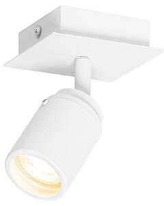 Spot modern pentru baie alb pătrat IP44 - Ducha