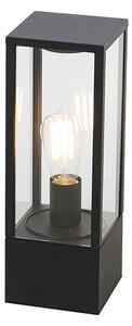 Lampă inteligentă de exterior neagră 40 cm IP44 incl. WiFi ST64 - Charlois