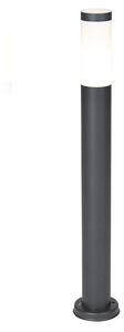 Lampă de stradă exterioară inteligentă antracit 80 cm incl. Wifi P45 - Rox