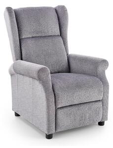 Fotoliu recliner Houston 854Gri deschis, 8x8x9cm, Tapiterie, PicioarePicioare: Plastic