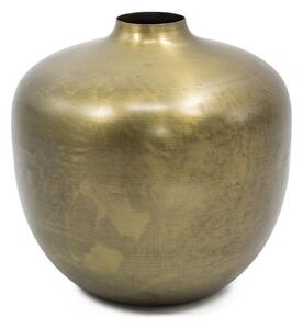 Vaza din metal auriu KOLONY GLOBE 20 cm