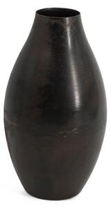 Vaza metal negru-maro KOLONY 25 cm