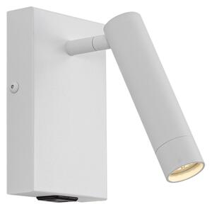 Lampă de perete modernă albă reglabilă cu USB-C - Croft