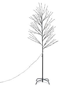 Brad de Crăciun Negru 200cm incl. LED IP44 - Vixen
