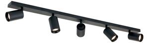 Orion - Plafonieră cu spoturi SEAN 5xGU10/13W/230V negru