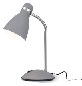 Orion - Lampă de birou SCHOOL 1xE27/40W/230V gri/crom mat