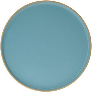Farfurie din gresie ceramică Magnus, 26,5 cm, albastru