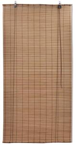 Jaluzea tip rulou, maro, 150 x 160 cm, bambus