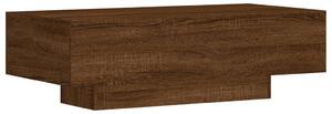 Măsuță de cafea, stejar maro, 100x49,5x31 cm, lemn prelucrat